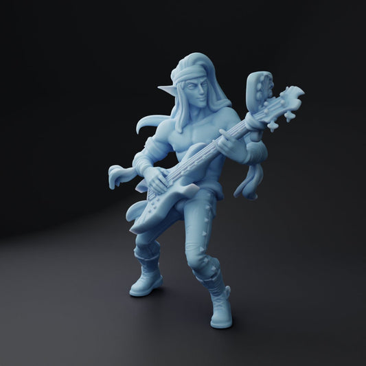 Syiva Bard from Tavern Rock Band by Twin Goddess Miniatures