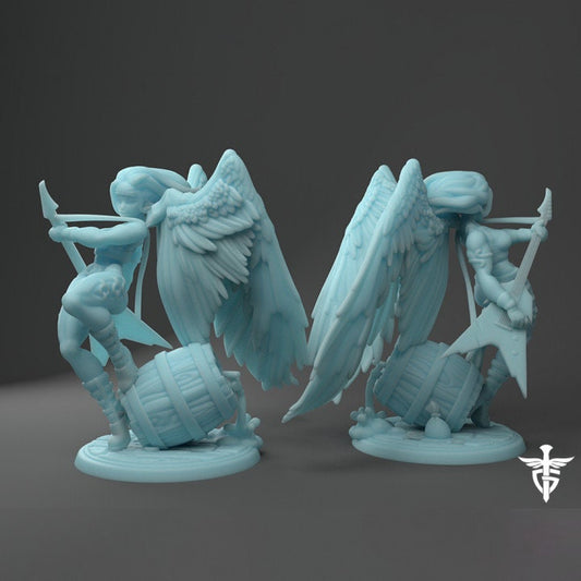 Valera Angel of Rock from Tavern Rock Band by Twin Goddess Miniatures