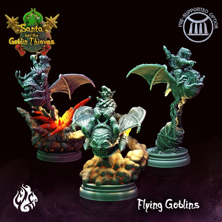 Santa & the Goblin Thieves Vol. 1 by Crippled God Miniatures