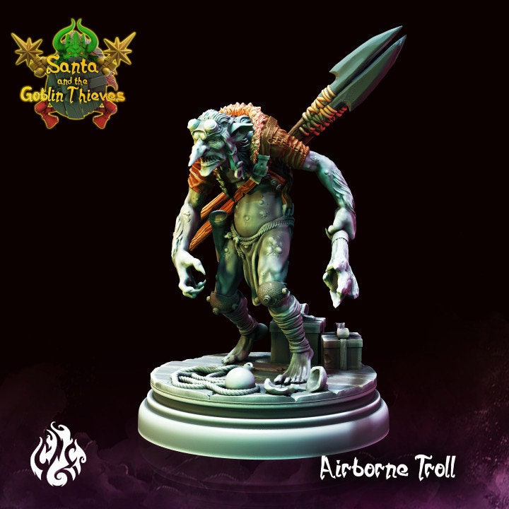 Santa & the Goblin Thieves Vol. 2 by Crippled God Foundry Miniatures