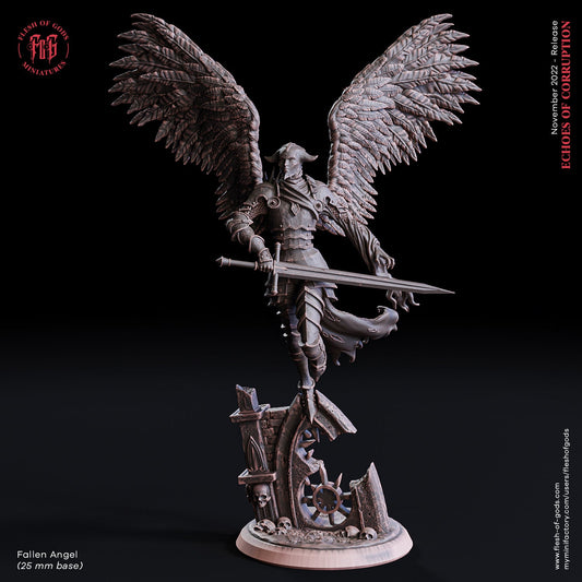 Fallen Angel from "Echoes of Corruption" by Flesh of Gods Miniatures