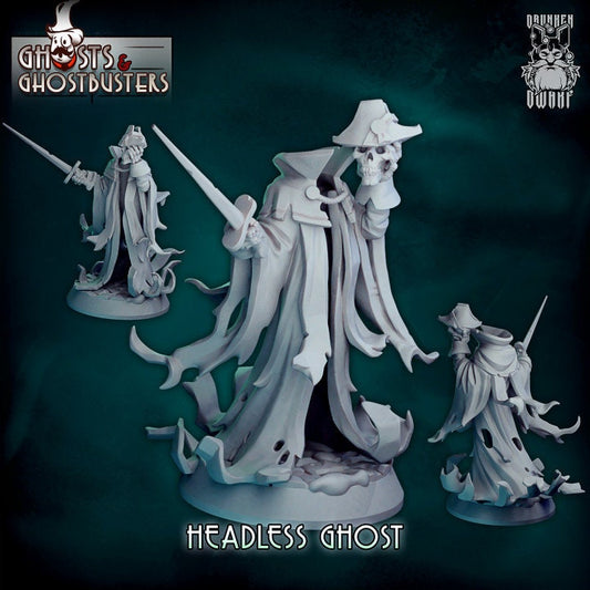 Headless Ghost from "Ghosts & Ghost Hunters" by Drunken Dwarf Miniatures