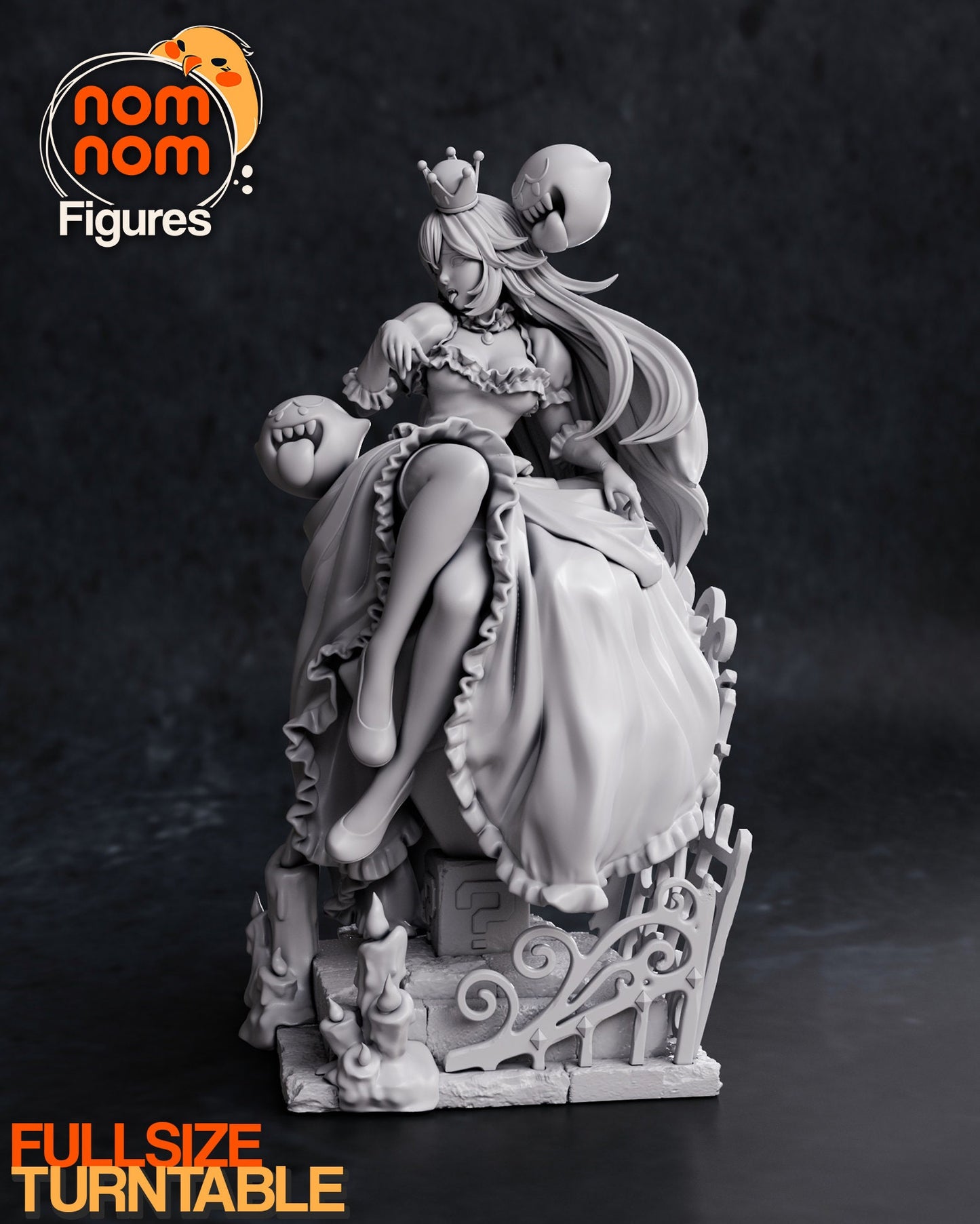 Ghost Princess Statue Model Kit by Nomnom Figures