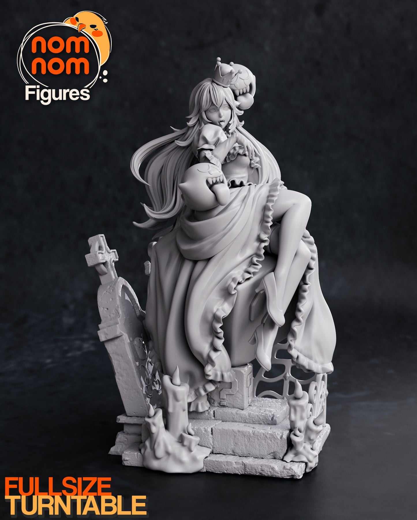 Ghost Princess Statue Model Kit by Nomnom Figures