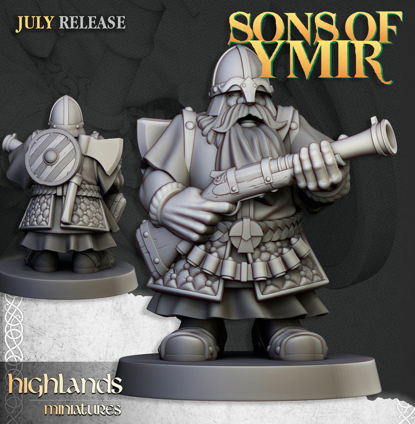 Dwarf Marksman Unit by Highland Miniatures