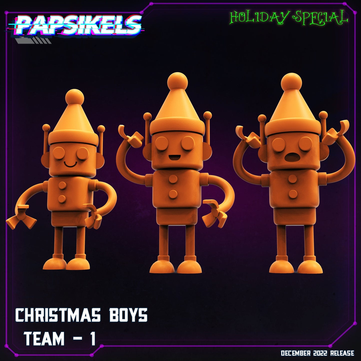 Cyber Christmas Specials by Papsikels Miniatures