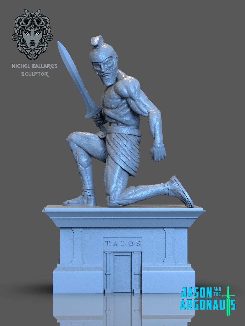 Talos Statue Model Kit by Creative Geek MB