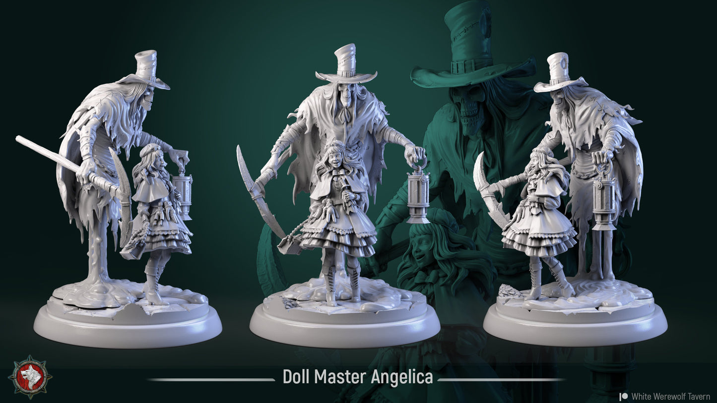 Doll Master Angelica from "Werewolf Madness" by White Werewolf Tavern Miniatures