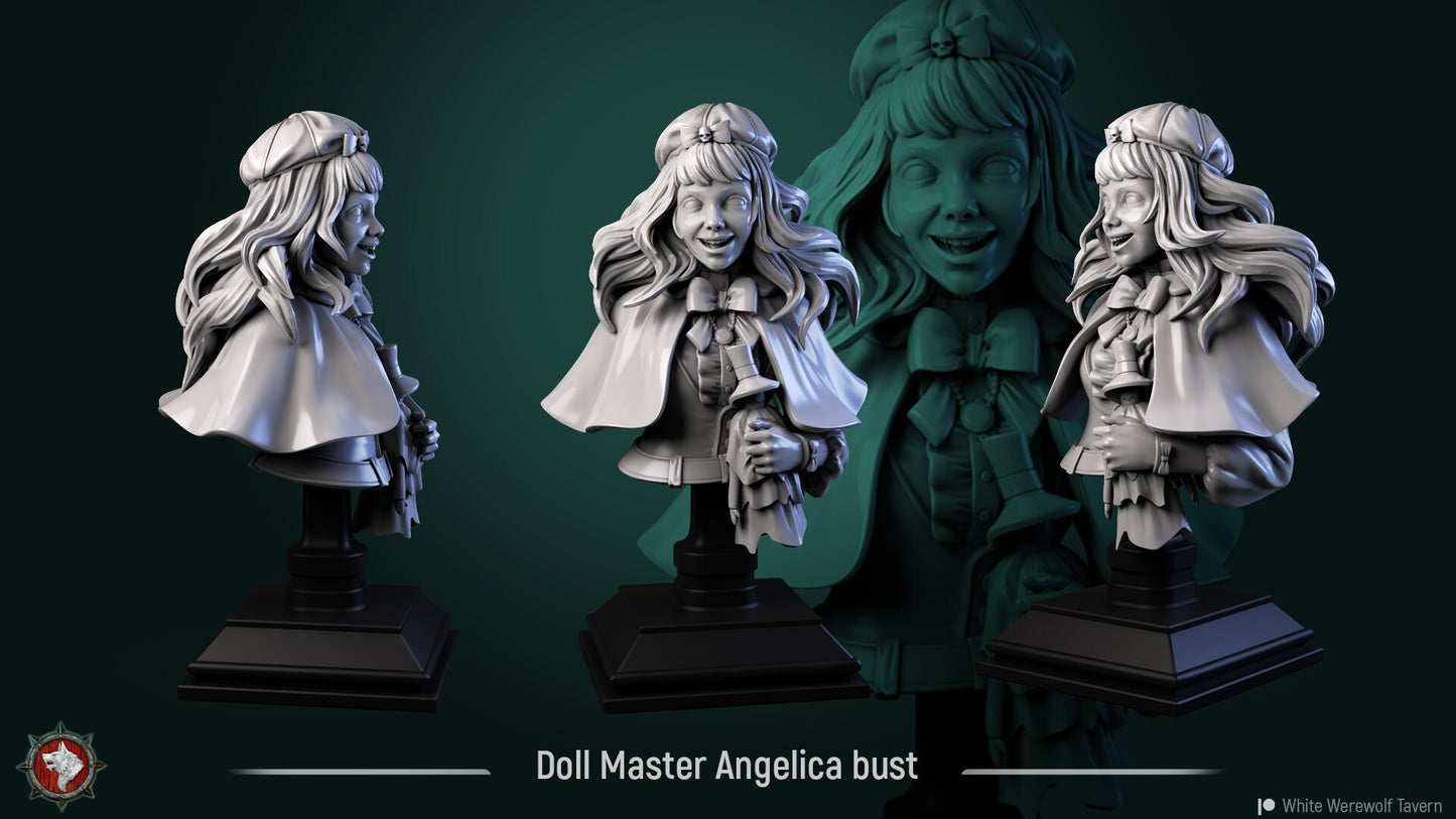 Doll Master Angelica from "Werewolf Madness" by White Werewolf Tavern Miniatures