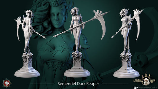 Semenriel Dark Reaper from "Lifeless Eyes" by White Werewolf Tavern Miniatures