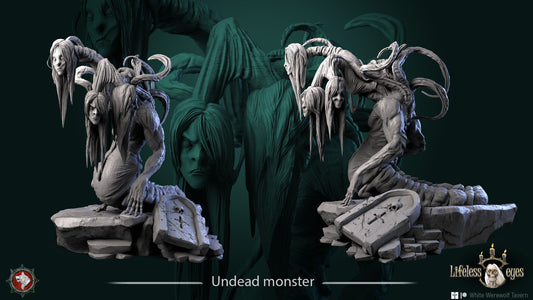 Undead Monster from "Lifeless Eyes" by White Werewolf Tavern Miniatures