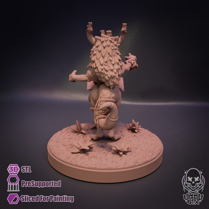 Moon Forest Witch Kobold by Jigglystix Pin Up Factory Miniatures