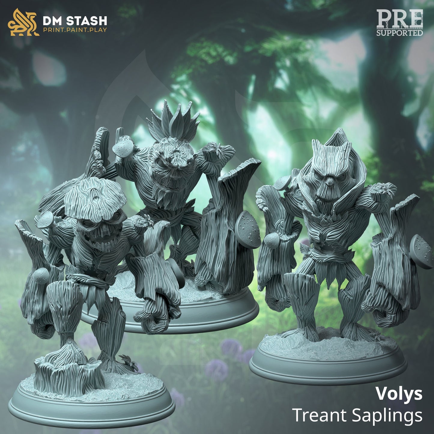 Treants from "Feywalkers" by DM Stash Miniatures