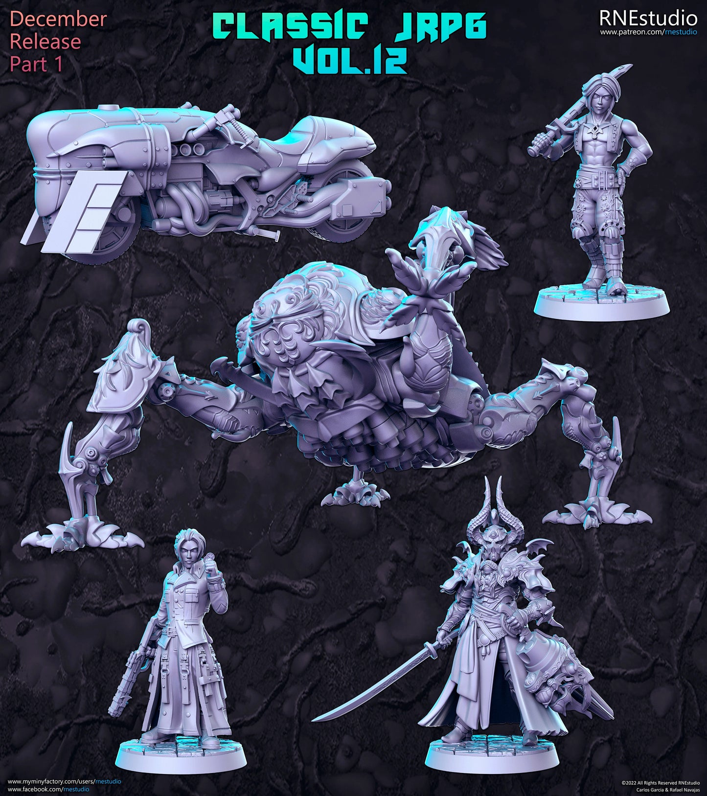 Classic JRPG Vol. 12 by RN Estudio Miniatures