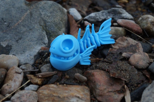 Bone Fish Articulated Toy by Flexi Factory