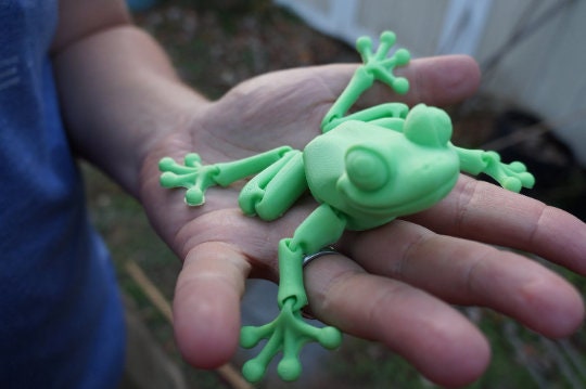 Frog Articulated Toy by Flexi Factory