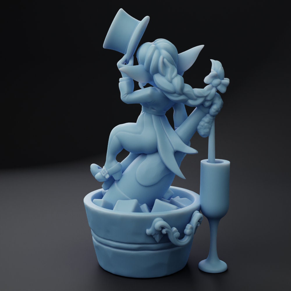 New Years Goblin by Twin Goddess Miniatures