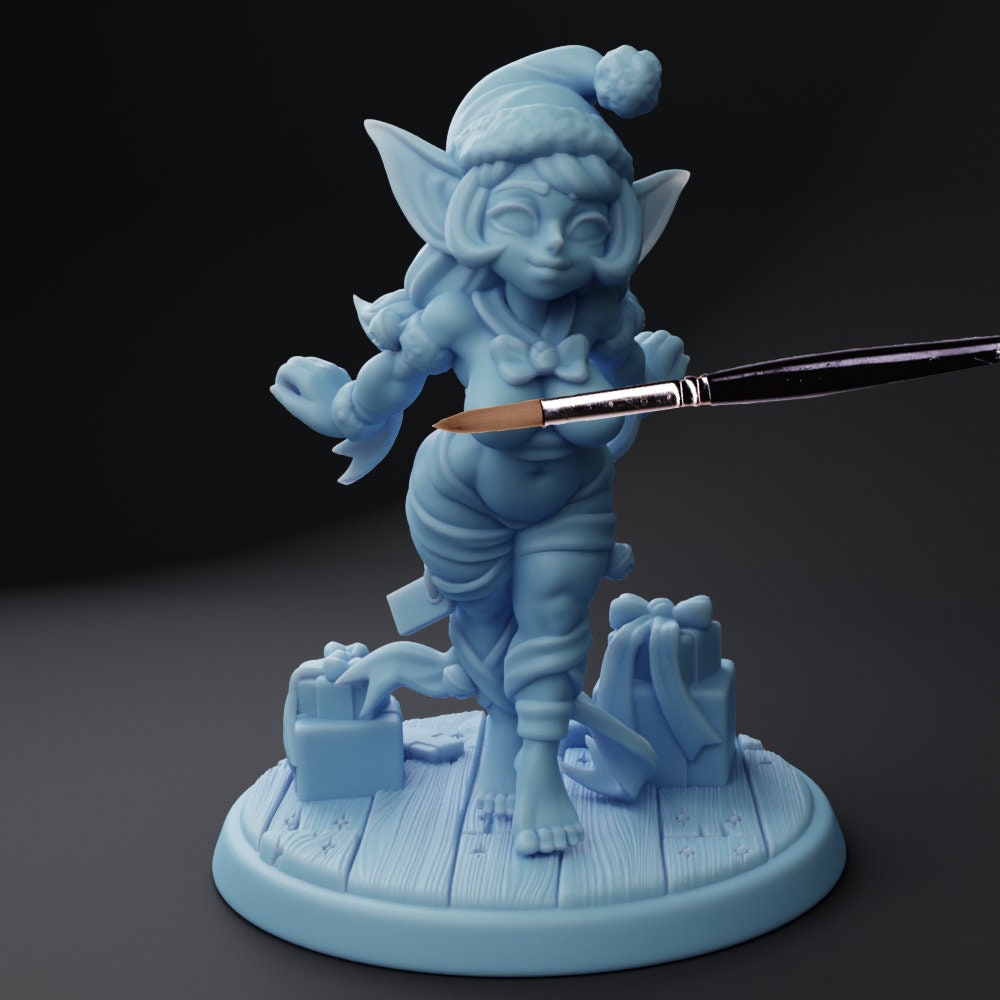 Christmas Goblin by Twin Goddess Miniatures