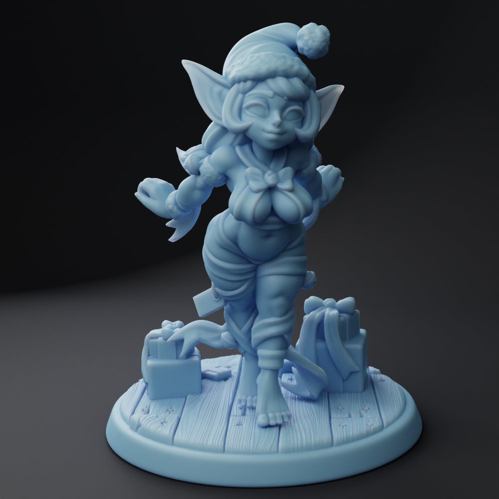 Christmas Goblin by Twin Goddess Miniatures