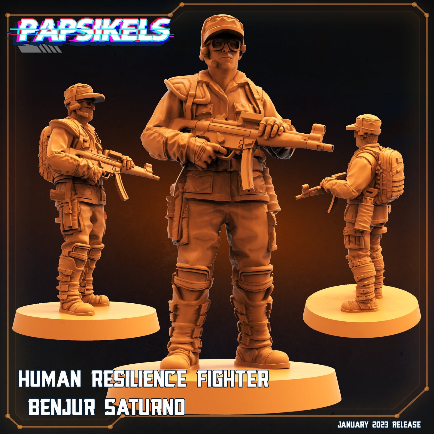 The Resistance Vol. 1 by Papsikels Miniatures