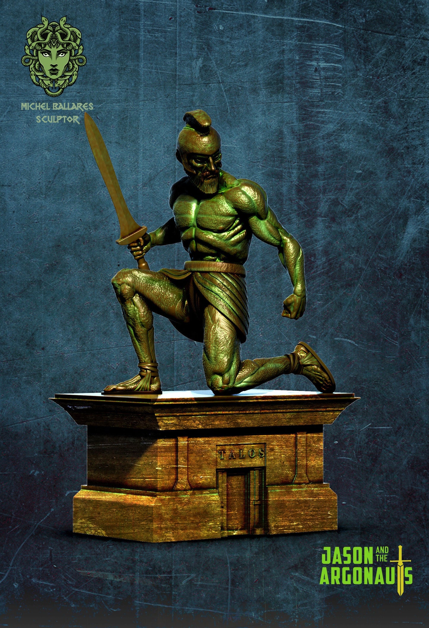 Talos Statue Model Kit by Creative Geek MB