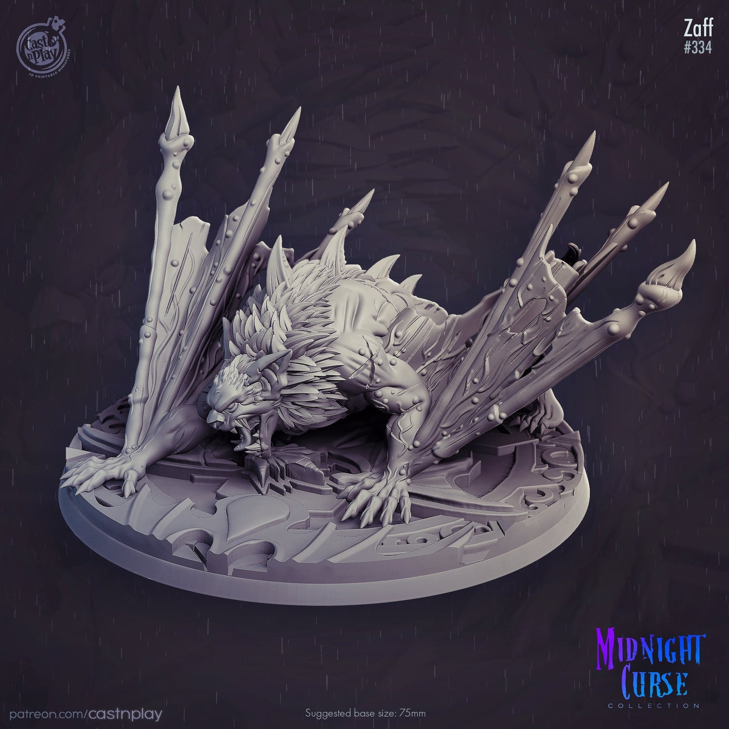 Midnight Curse Collection By Cast N Play Miniatures