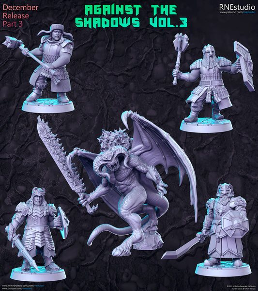 Against the Shadow Vol. 4 by RN Estudio Miniatures