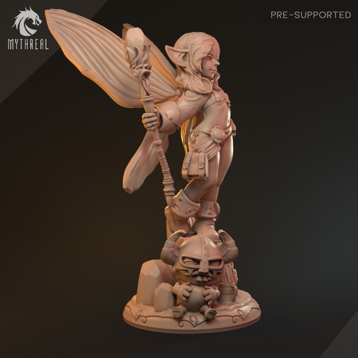 Hala Female Fairy by Mythreal Games Miniatures