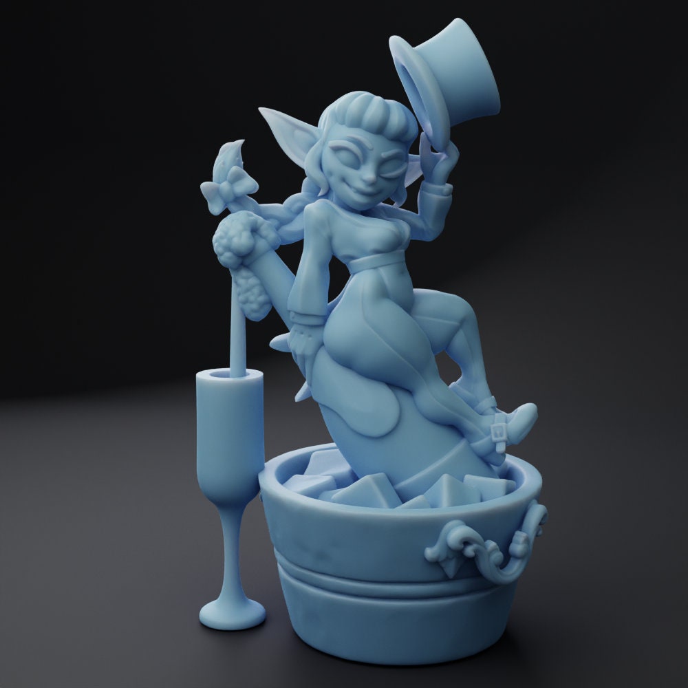 New Years Goblin by Twin Goddess Miniatures