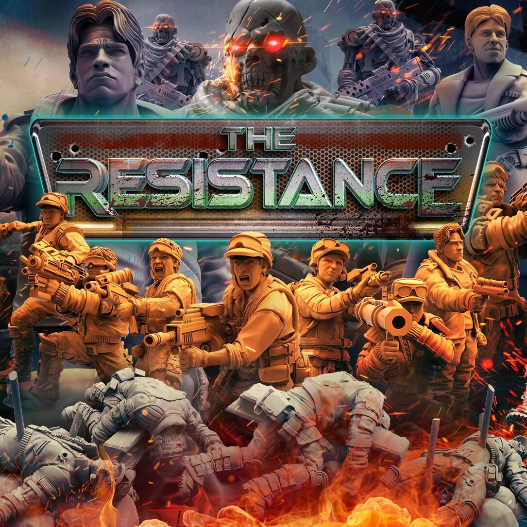 The Resistance Vol. 1 by Papsikels Miniatures