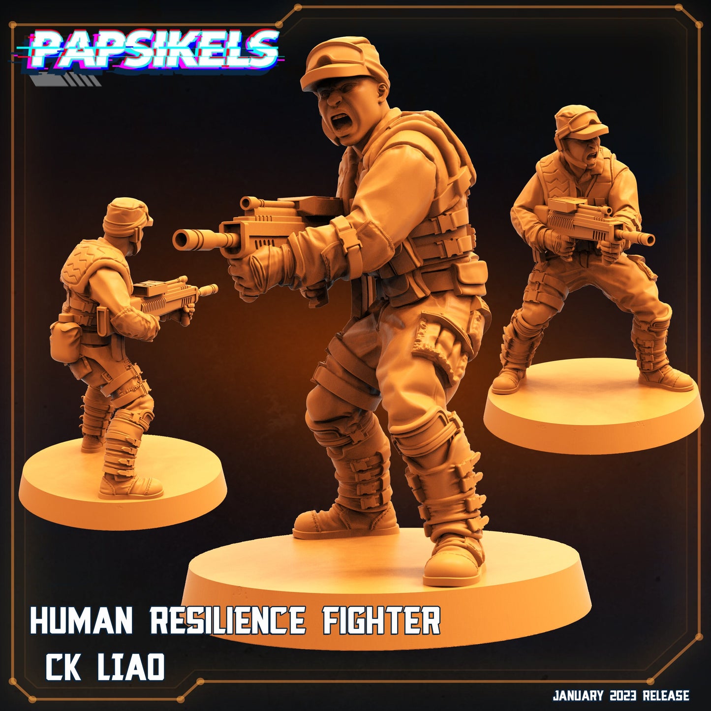 The Resistance Vol. 1 by Papsikels Miniatures