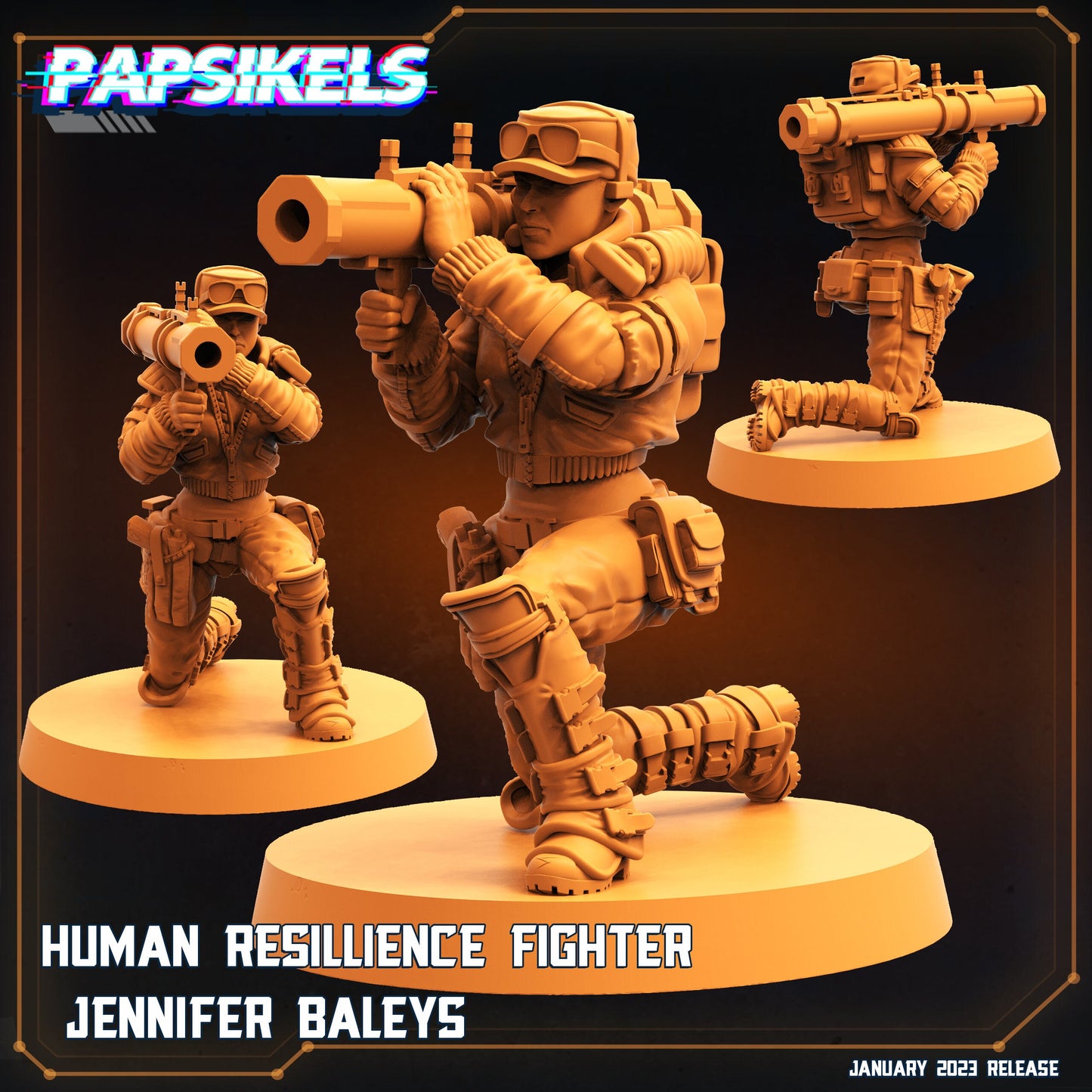 The Resistance Vol. 1 by Papsikels Miniatures