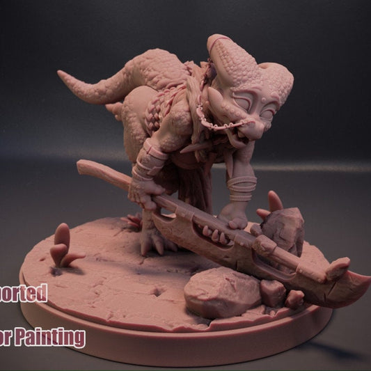 Crazed Ramshackle Kobold By Jigglystix Pinup Factory Miniatures