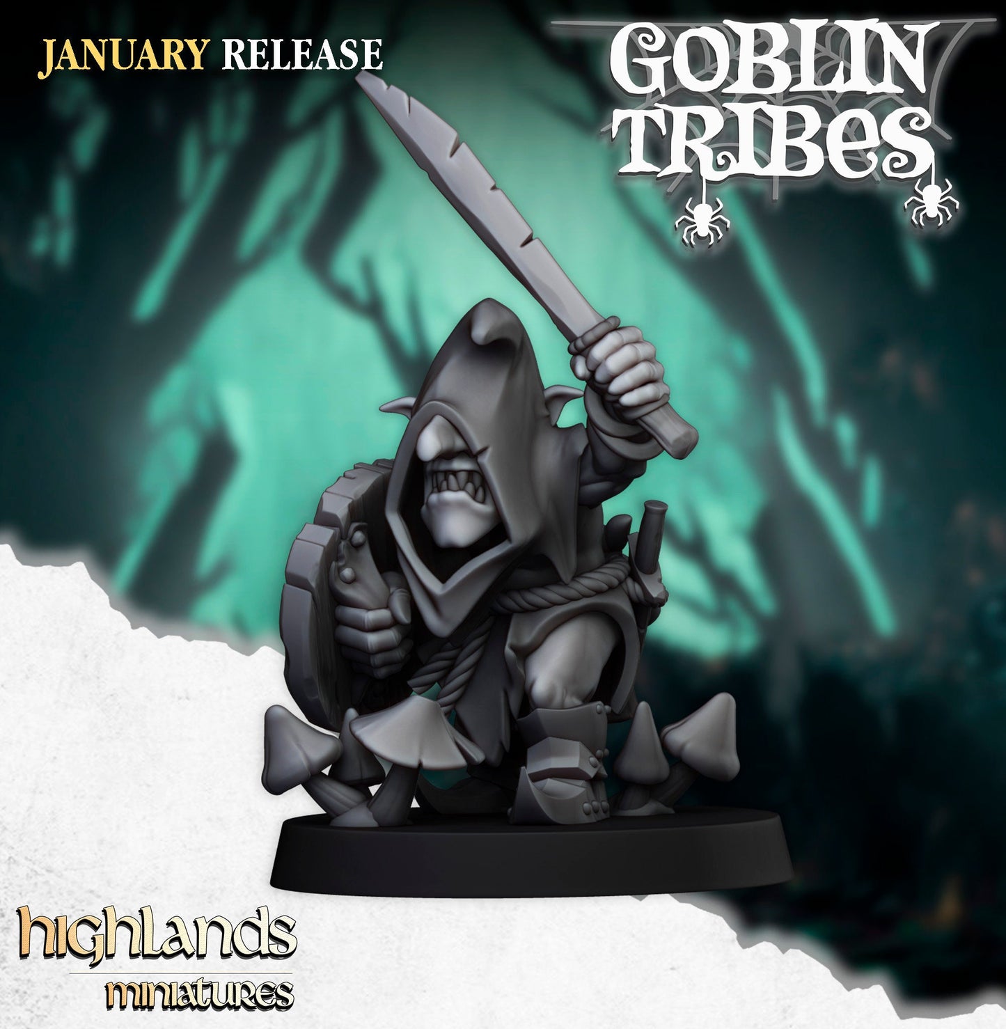 Swamp Goblin Hand Weapon Unit by Highland Miniatures