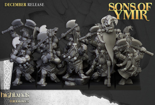 Dwarf Death Seekers by Highland Miniatures