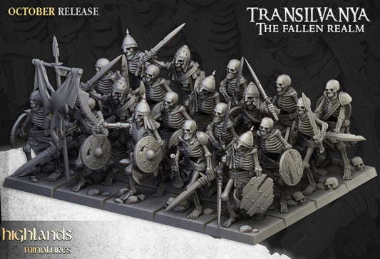 Skeleton Warriors by Highland Miniatures