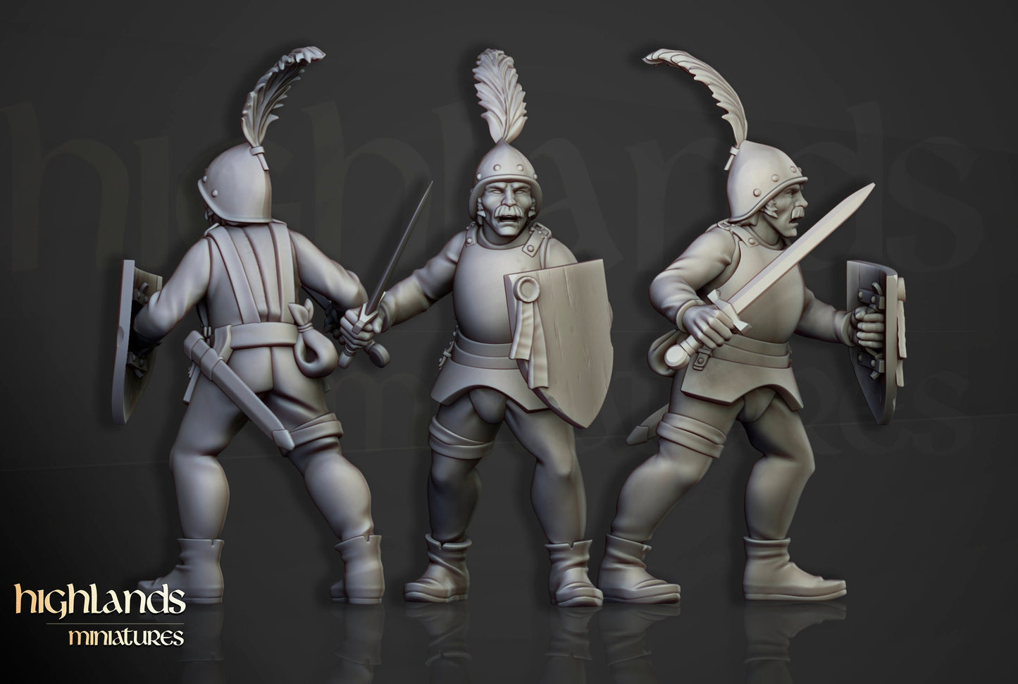 Sunland Swordsmen Reinforcements by Highland Miniatures