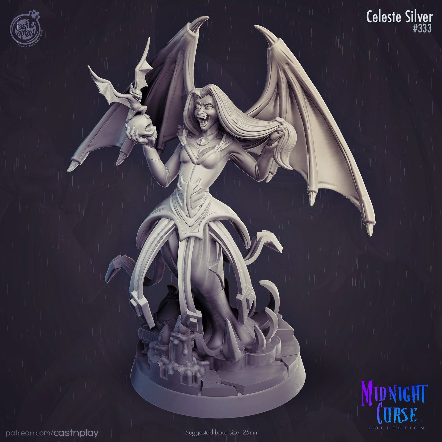 Midnight Curse Collection By Cast N Play Miniatures