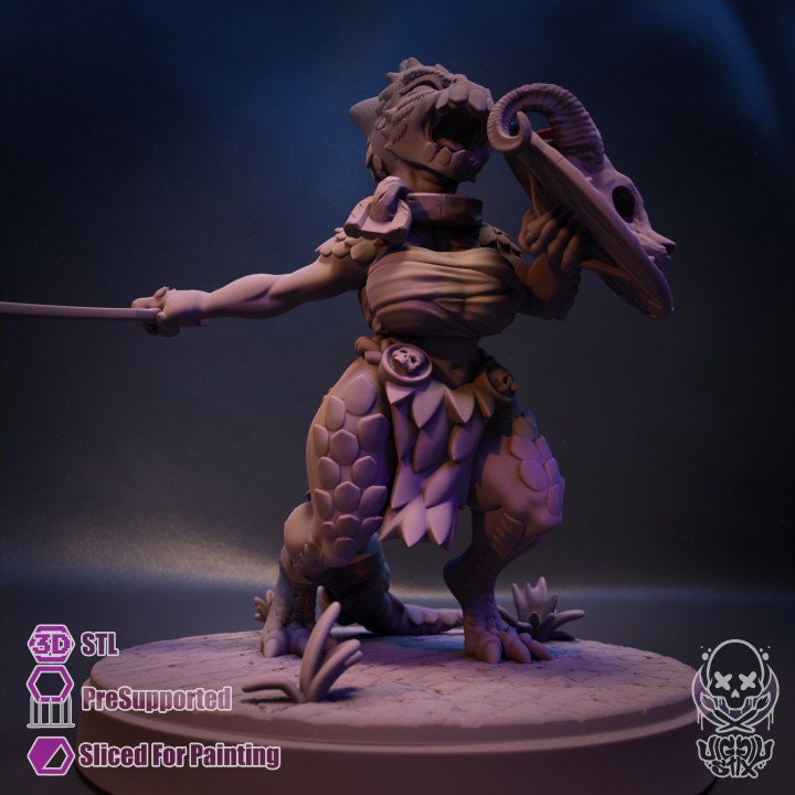 Embattlement Saber Kobold by Jigglystix Pinup Factory Miniatures