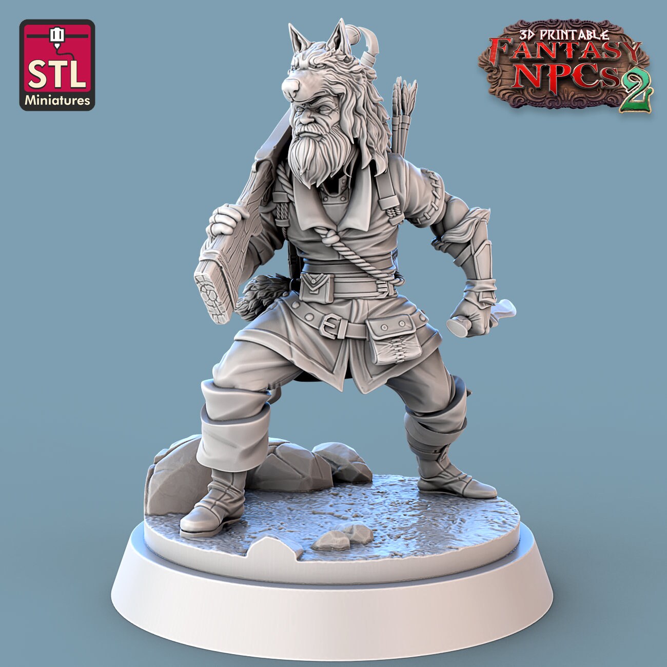 Trophy Hunters Set by STL Miniatures