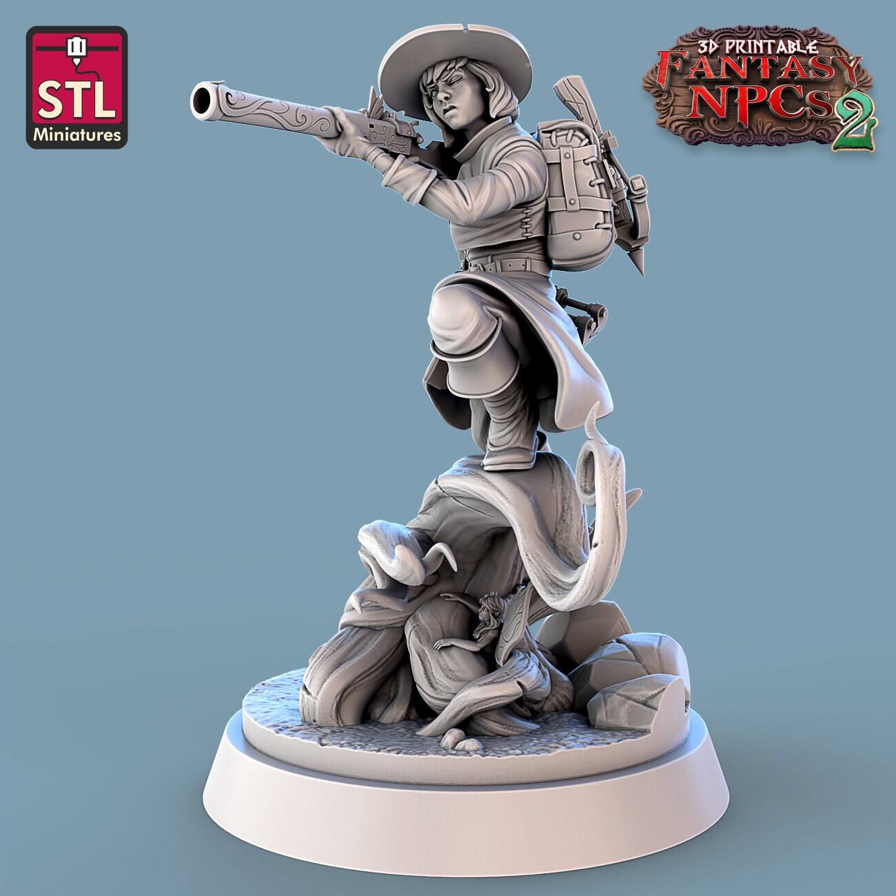 Trophy Hunters Set by STL Miniatures