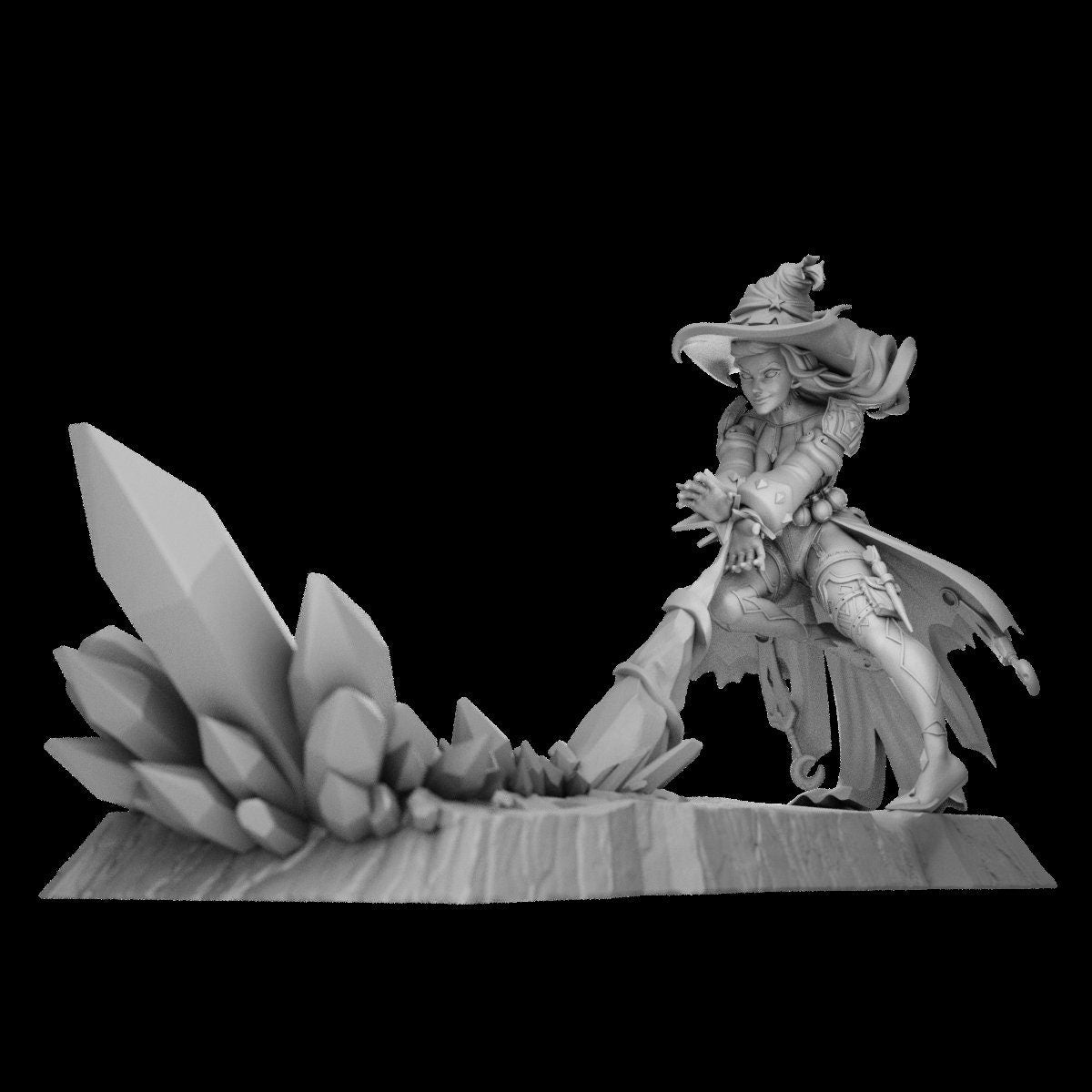 Glacial Spike Sorceress by Secret Forge Miniatures