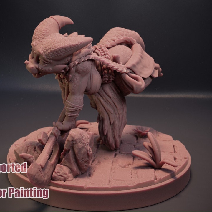 Crazed Ramshackle Kobold By Jigglystix Pinup Factory Miniatures