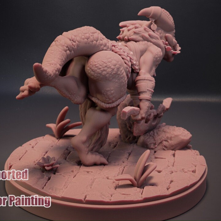 Crazed Ramshackle Kobold By Jigglystix Pinup Factory Miniatures