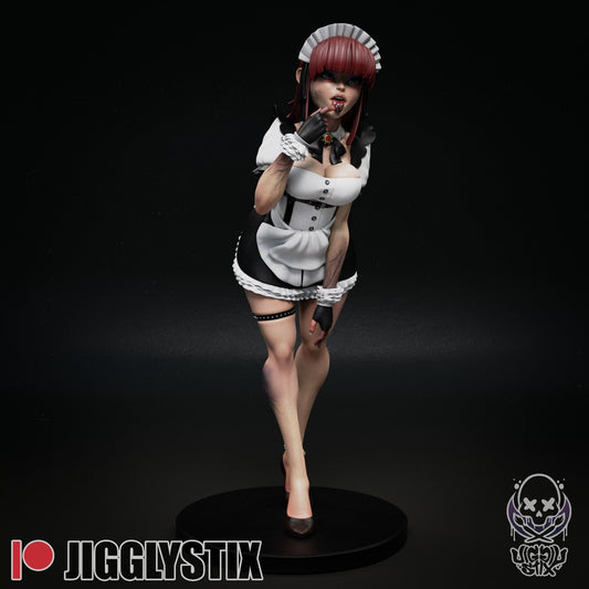 Eldritch Maid Statue Model Kit by Jigglystix Pin Up Factory Miniatures