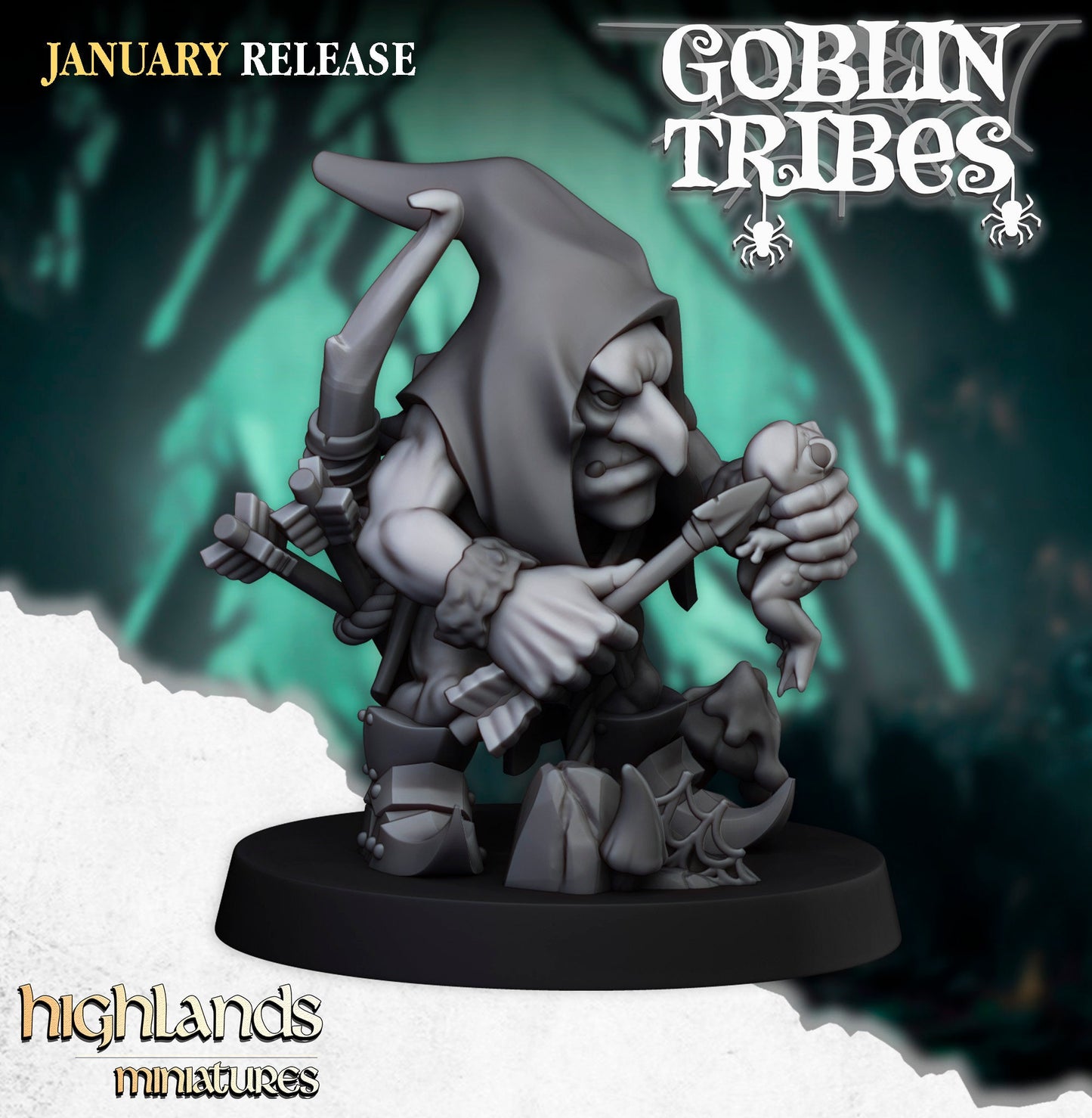 Swamp Goblin Archer Unit By Highland Miniatures