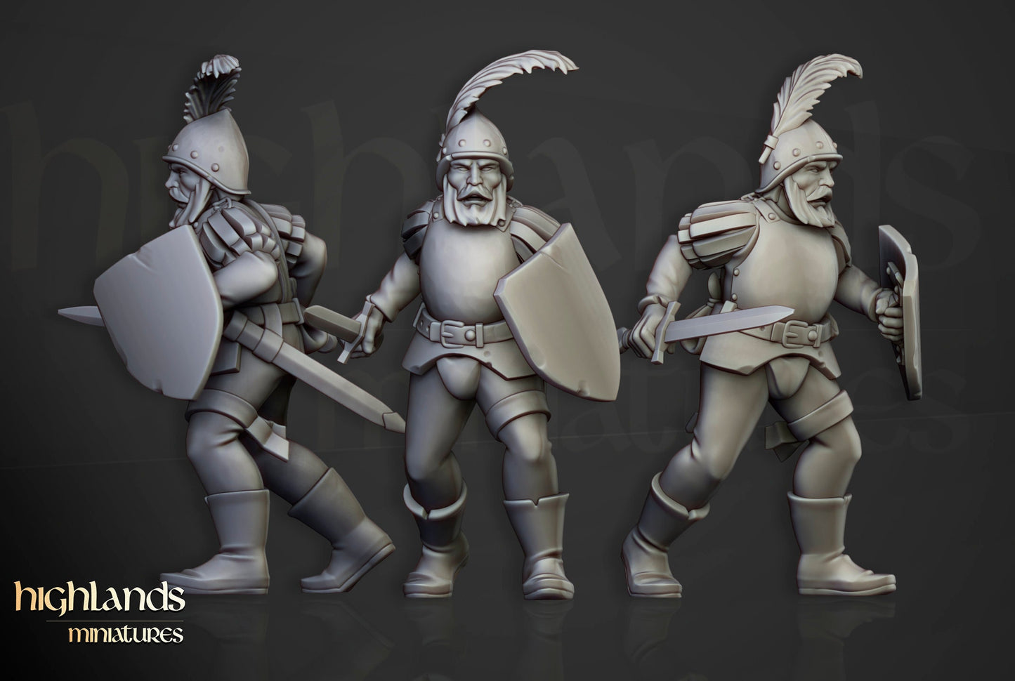 Sunland Swordsmen Reinforcements by Highland Miniatures