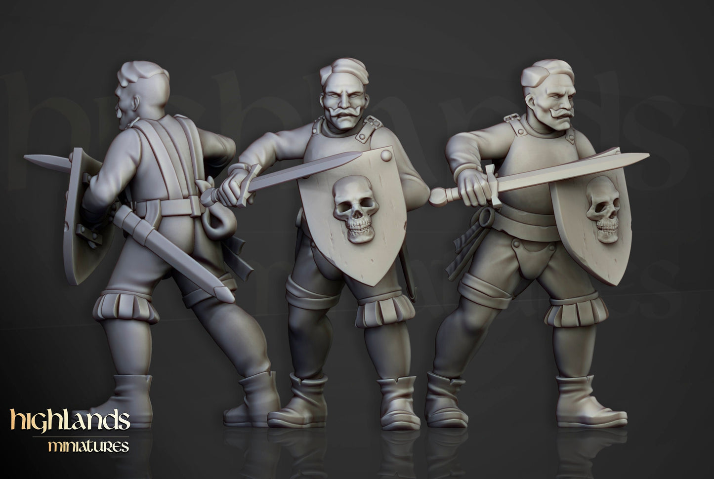 Sunland Swordsmen Reinforcements by Highland Miniatures