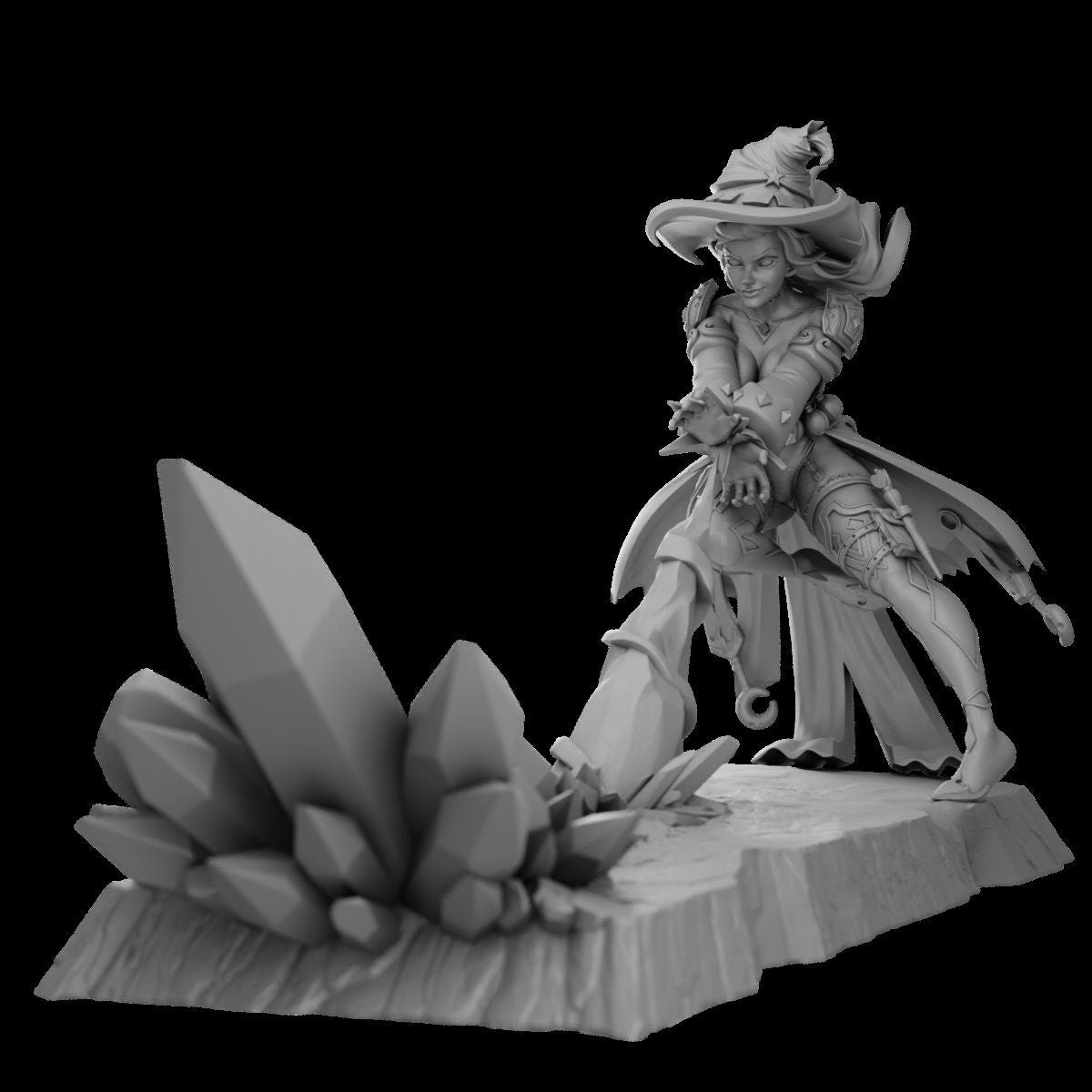 Glacial Spike Sorceress by Secret Forge Miniatures