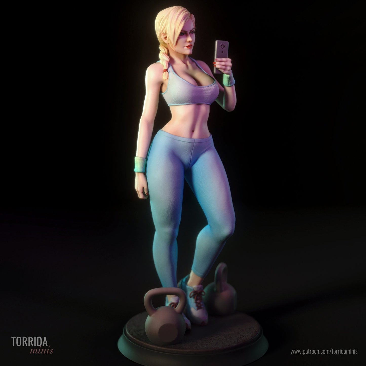 Ashley Gym Girl by Torrida Miniatures